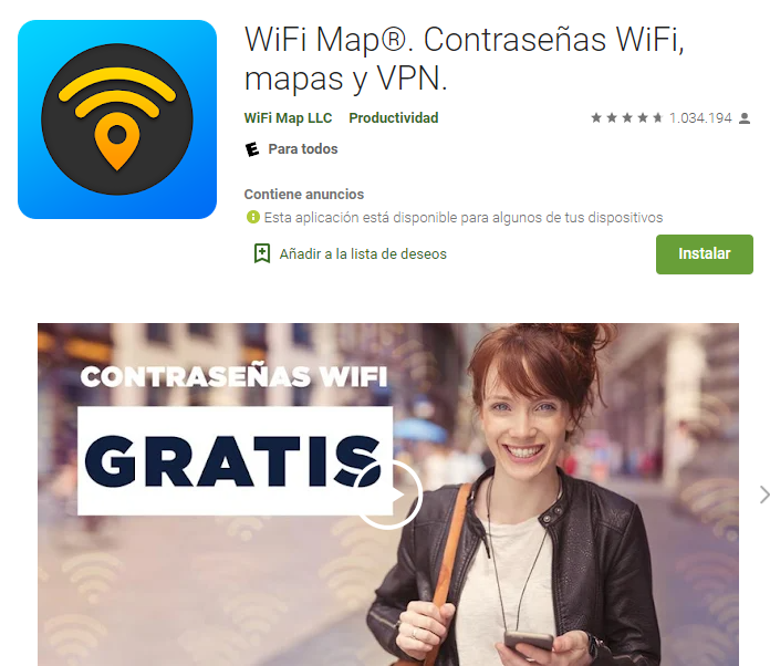 Apps de wifi gratis