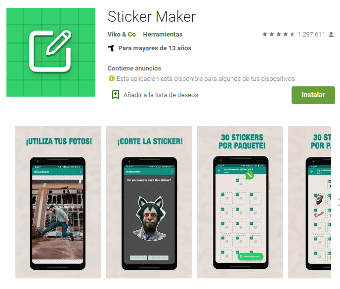 Apps para crear stickers